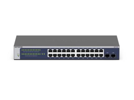 NETGEAR SMART SWITCH MANAGEABLE L2 24 PORTS GIGABIT + 2 PORTS SFP